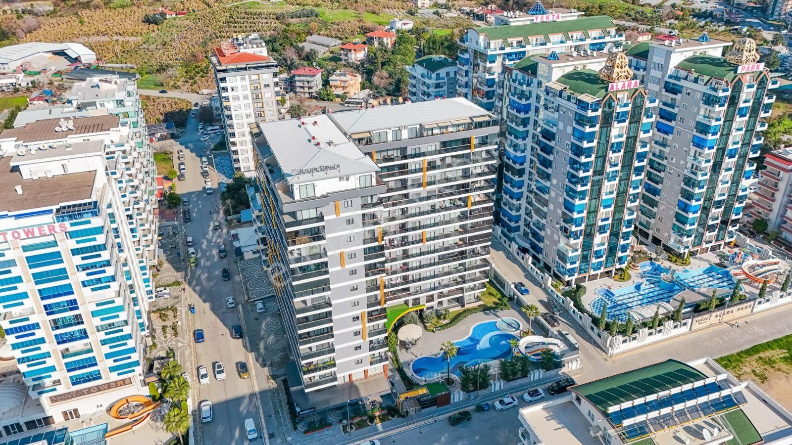 Alanya Mahmutlar Satılık Daire Mahmutlar Full Aktiviteli Full Eşyalı 110mt2 Ebeveyn Banyolu 2+1