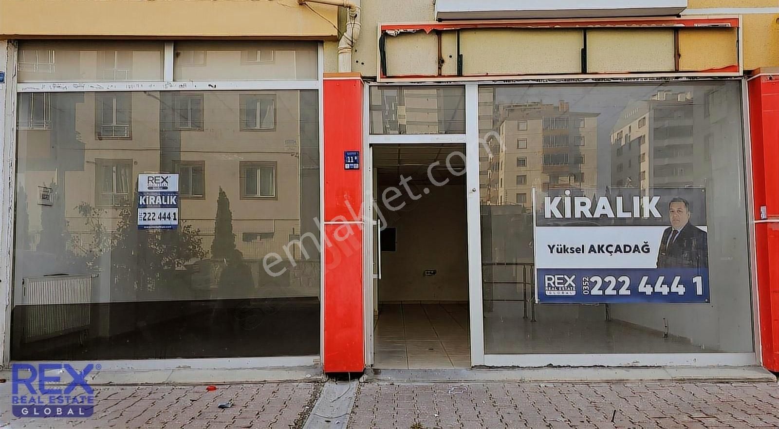 Melikgazi Şirintepe Kiralık Dükkan & Mağaza Rex Global | Mimsin Şirintepe Mah.cad Üzeri 2 Katlı 80 M2 İşyeri