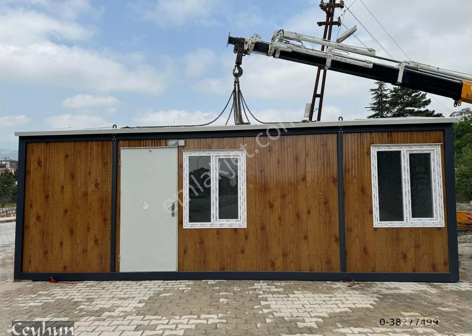 21m2 Çatılı Çift Odalı Klozet Wc+lvb+duş+mutfaklı Konteyner - Görsel 6