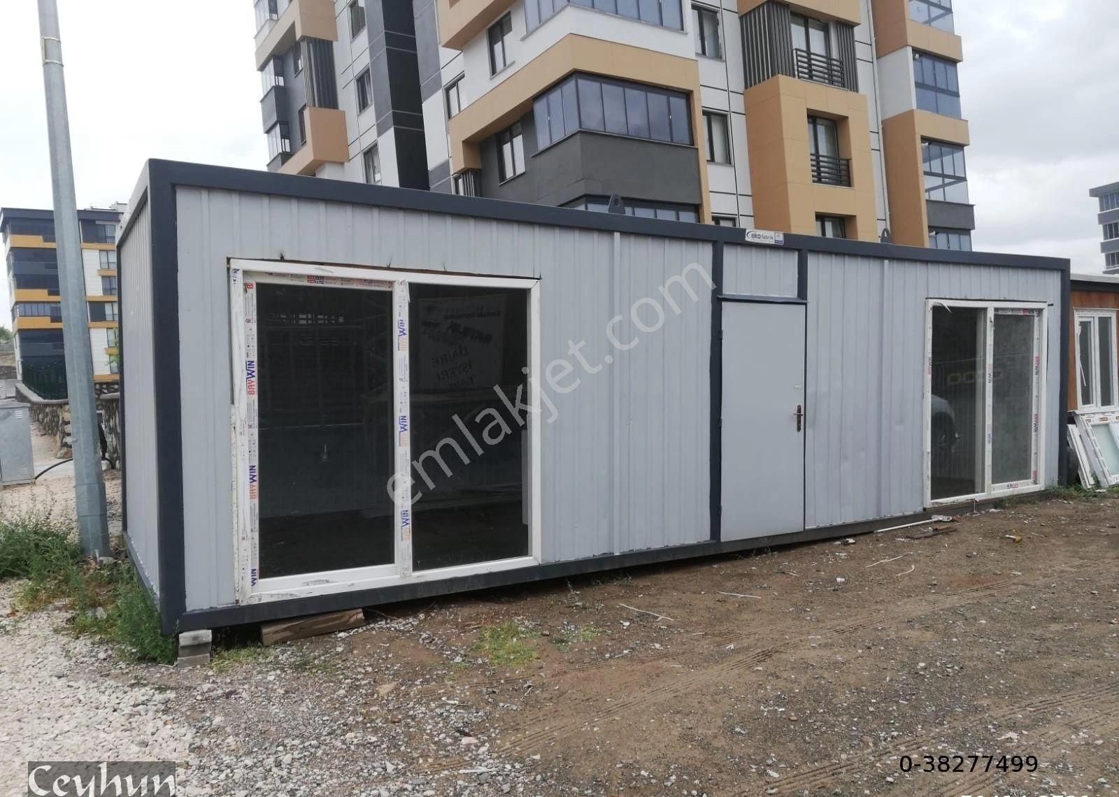 Tokat Tokat Merkez Satılık Prefabrik 27m2 Çatılı Çift Odalı Klozet Wc+lvb+duş+mutfaklı Konteyner