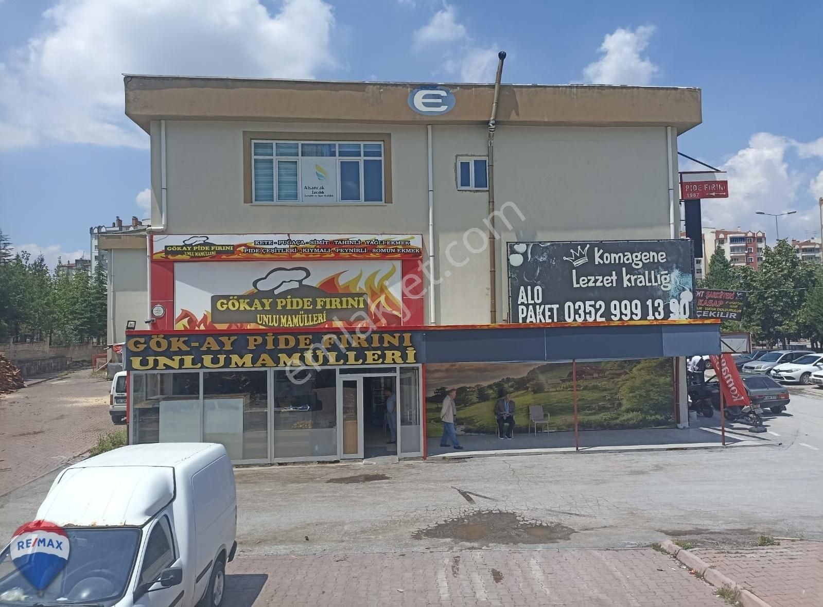 Melikgazi Tınaztepe Satılık Genel Re/max Katılımdantınaztepe Mh Bölgenin Tek Fırını Satılık 550 M2