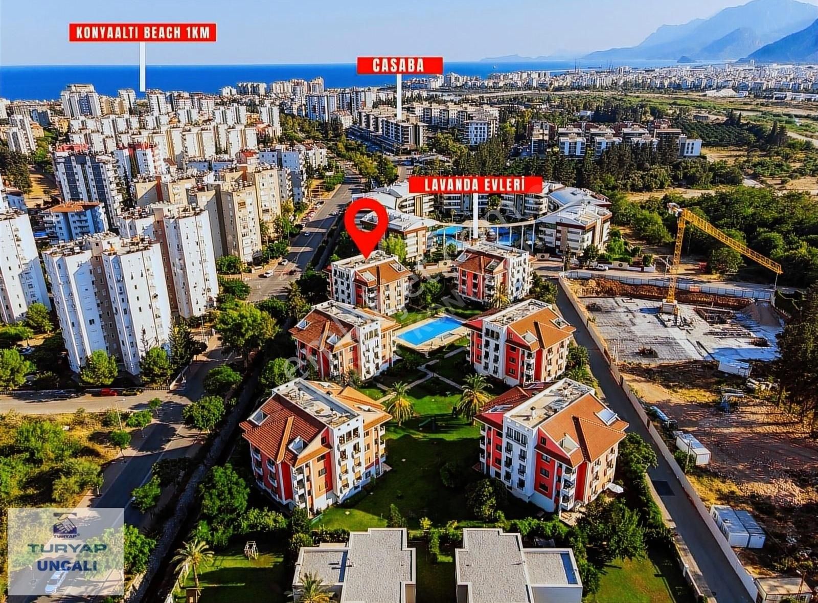 Konyaaltı Gürsu Satılık Daire Konyaaltı Gürsu Altınkum Konakları'nda Satılık Ara Kat 4+1 Daire