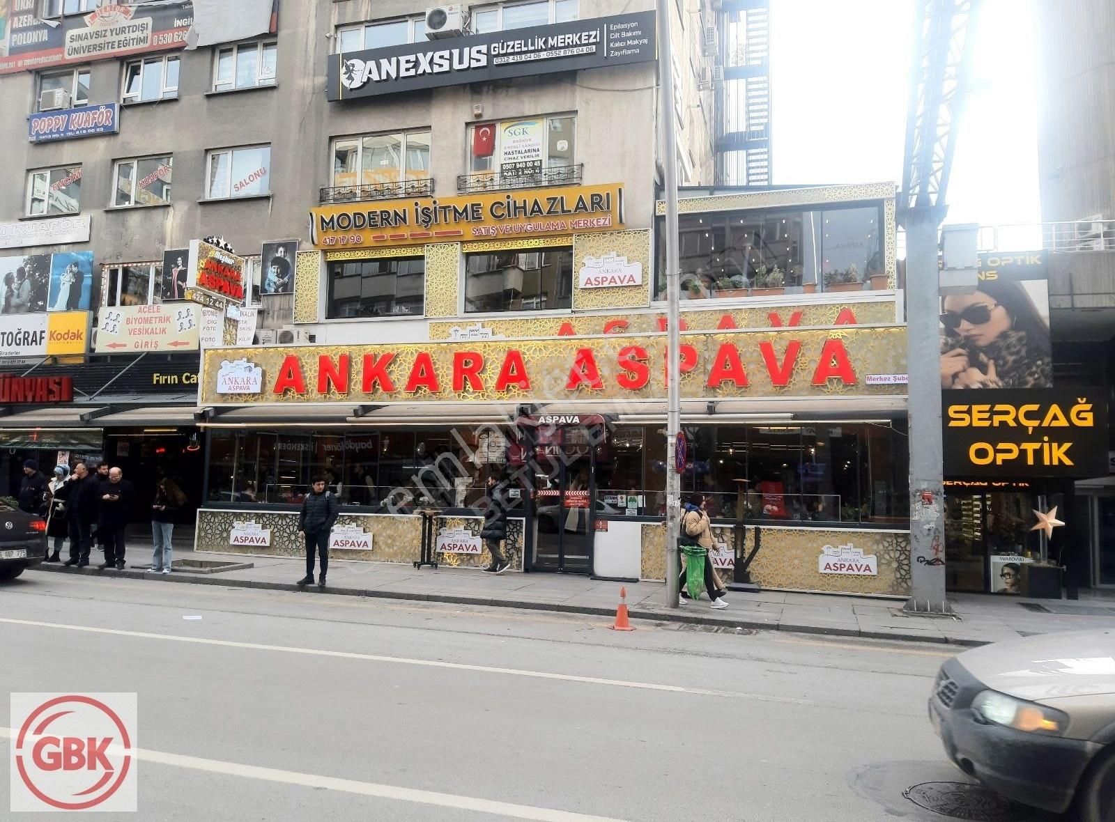 Çankaya Meşrutiyet Satılık Dükkan & Mağaza Meşrutiyet Caddesinde Restoran Kiracılı 160m2 İşyeri