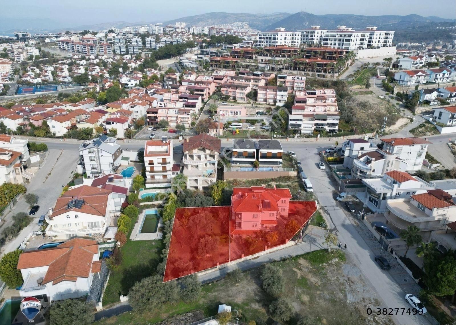 Kuşadası Kadınlar Denizi Satılık Villa Kadınlar Denizi Mevkii Villa Ve Bitişik Nizam Arsası İle Satışta!!!