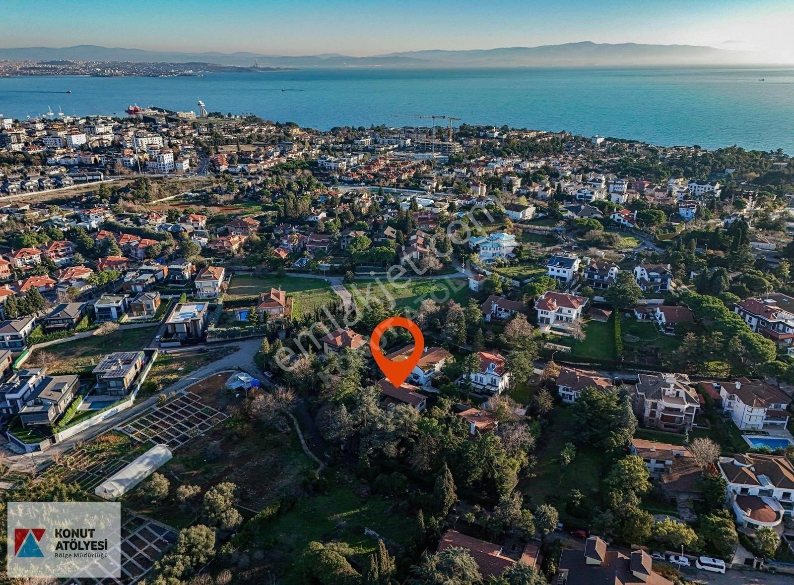 Tuzla Postane Satılık Villa Konut Atölyesi Tuzla Postane Mercan Yuvasında 1155 M2 De Villa