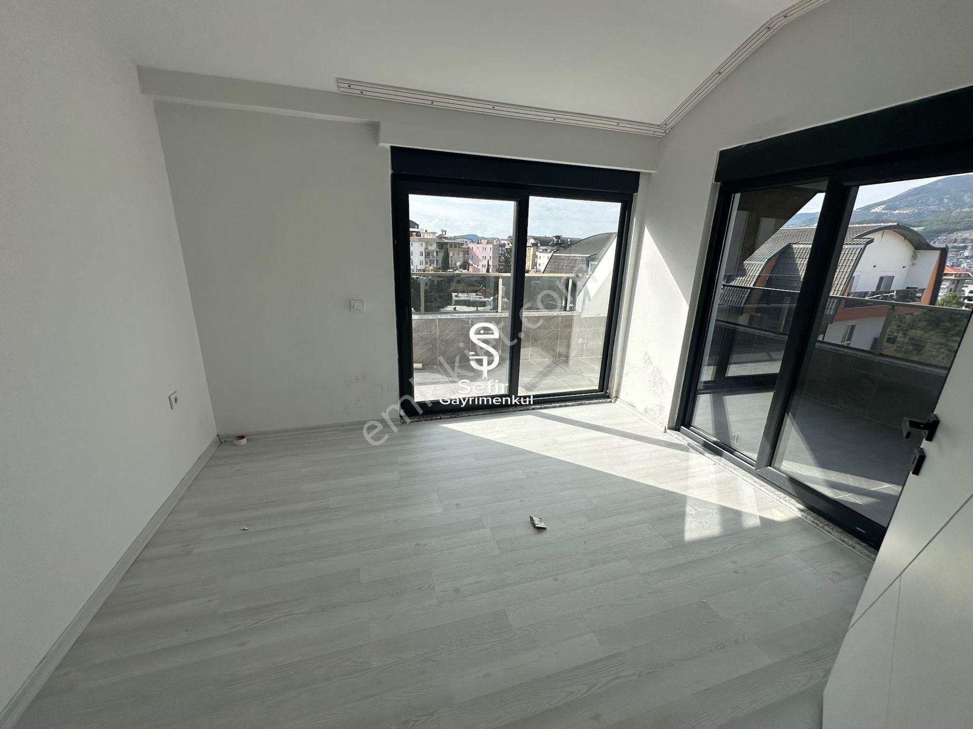 Alanya Oba Da Kiralık 3+1 Ayrı Mutfak Sıfır Dubleks Daire - Görsel 18