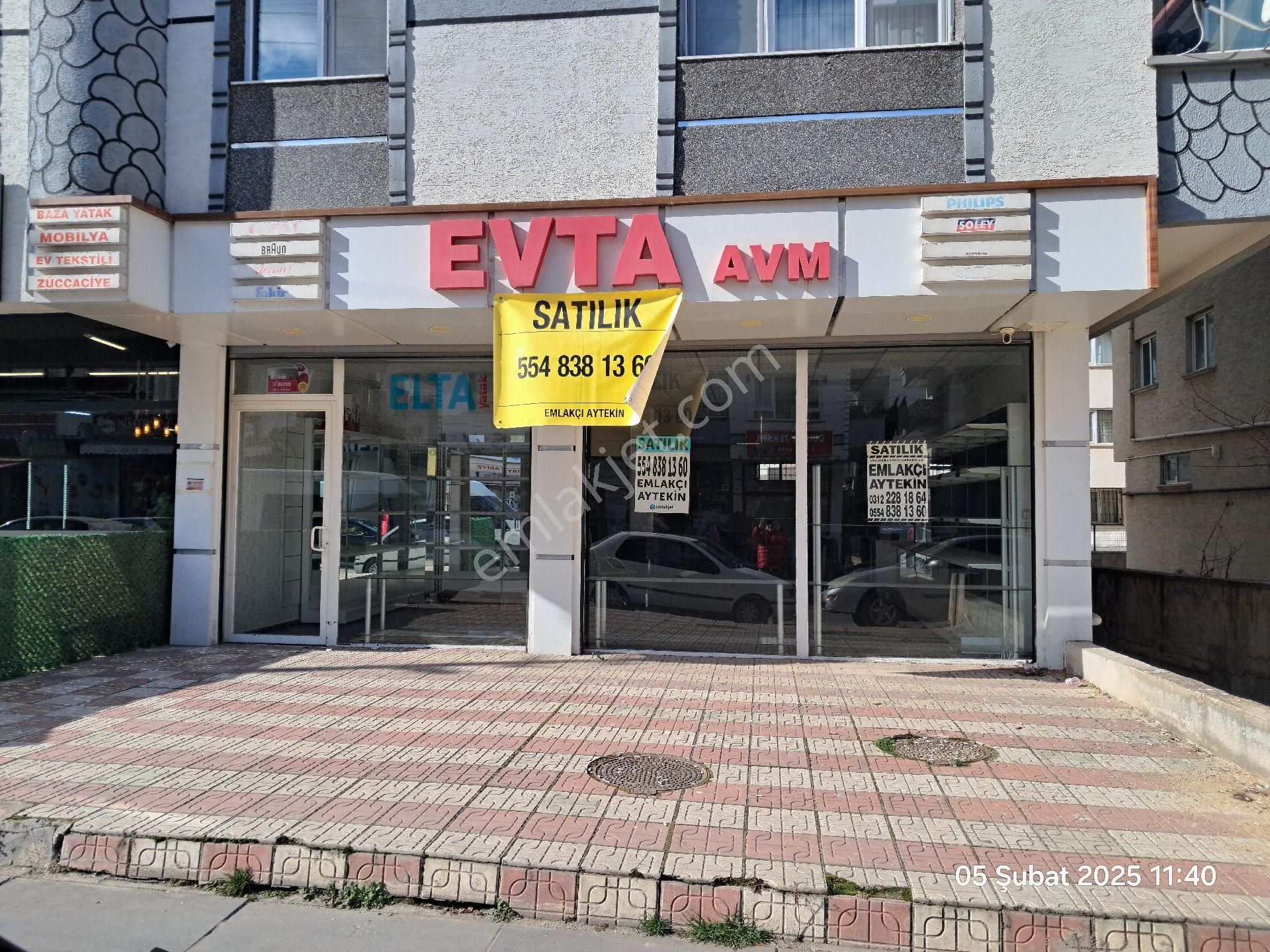 Ankara Etimesgut Satılık Dükkan & Mağaza Etimesgut Piyade Satılık Dükkan 2 Katlı Depolu 220 M2