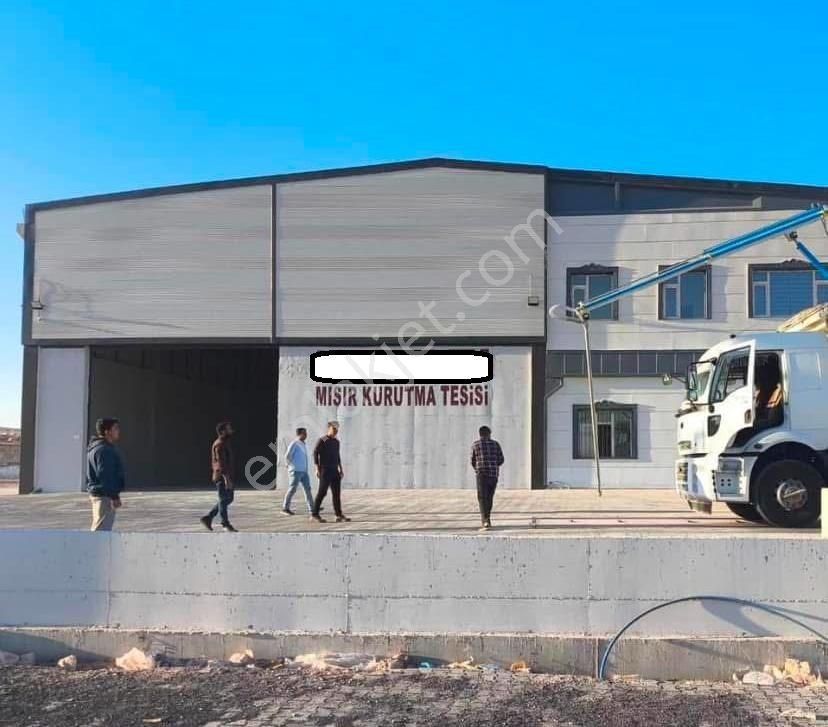 Şanlıurfa Eyyübiye Satılık Fabrika Yolbilir Emlaktan Gıda Organize Sanayide Satılık Mısır Kurutma Fabrikası