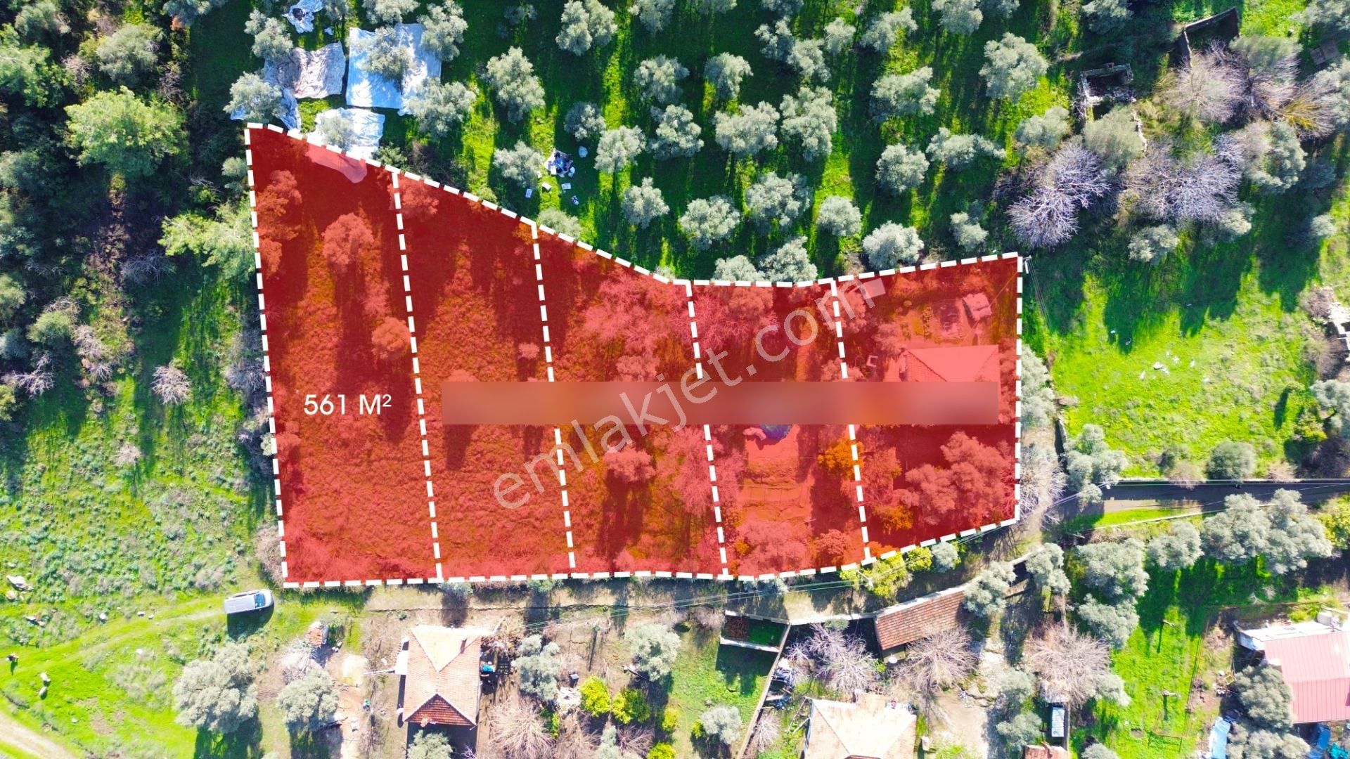 Milas Köşk De 10 Villalık Konut İmarlı Arsa - Görsel 7