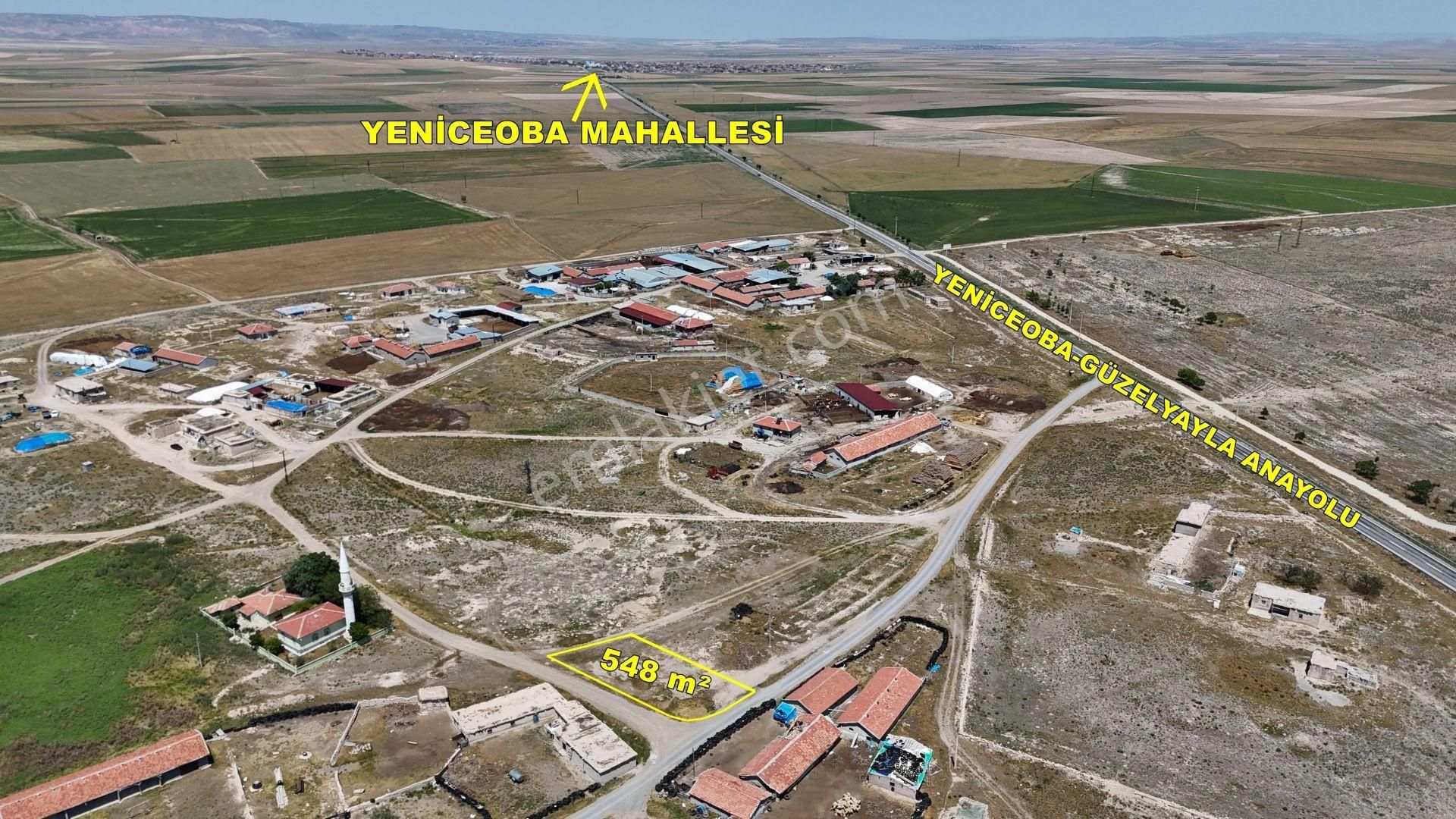 Cihanbeyli Yeniceoba Satılık Konut İmarlı Konya / Cihanbeyli / Yeniceoba Mahallesinde 548 M² Müstakil Tapulu İmarlı Arsa