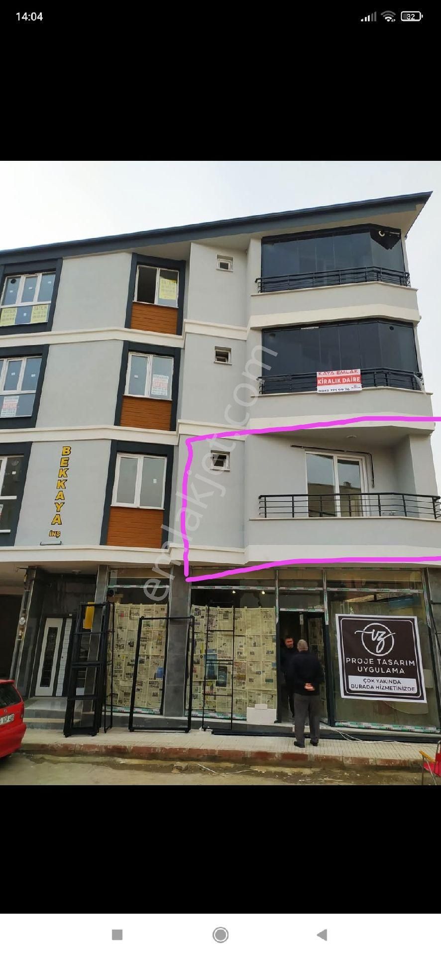 Merzifon Harmanlar Kiralık Daire Kaya Emlaktan Kiralık 1+1 Daire