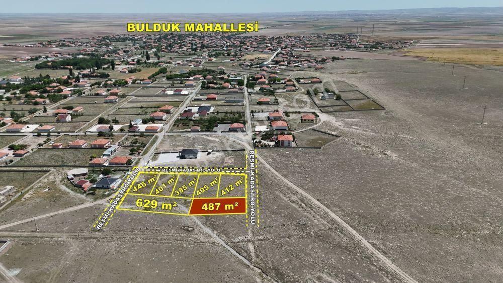 Cihanbeyli Bulduk Satılık Konut İmarlı Konya / Cihanbeyli / Bulduk Mahallesinde 487 M² Müstakil İmarlı Arsa