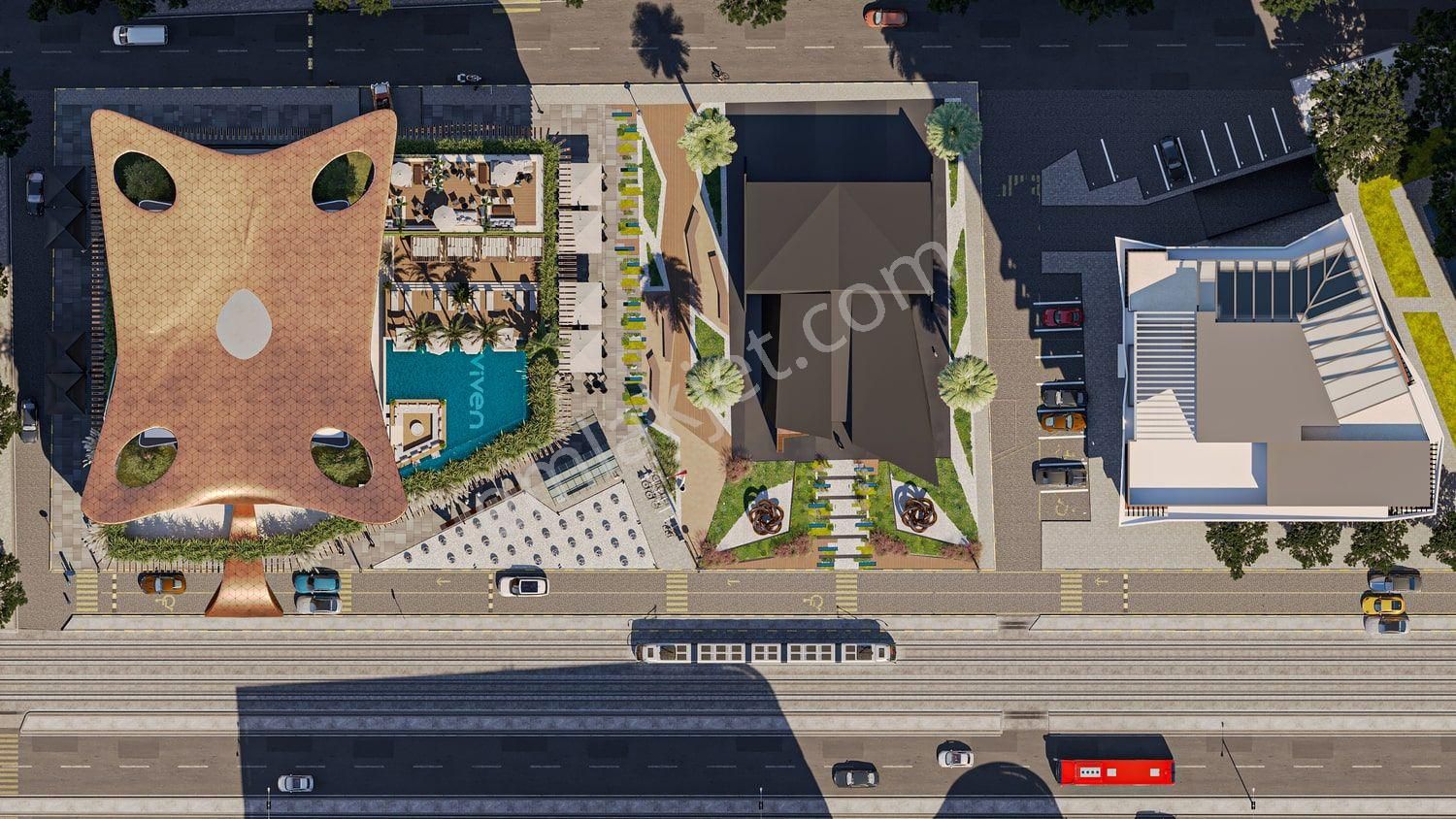 Bornova Viven Tower'da 1+1 Satılık Daire - Görsel 3