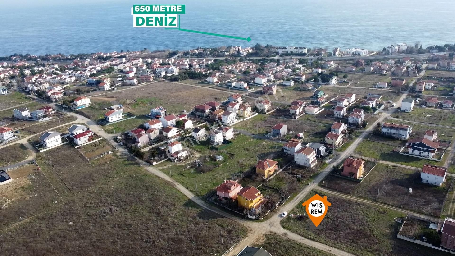 Silivri Gümüşyaka Satılık Villa İmarlı Wisrem Den Gümüşyaka Da Deniz Manzaralı Uygun Fiyata Köşe Arsa!!