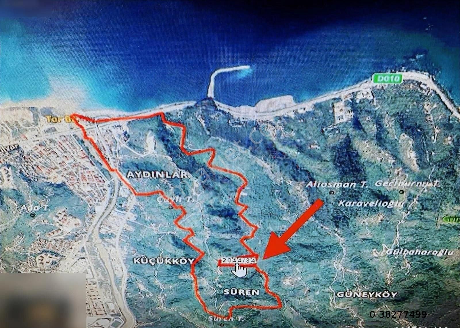 Satılık Deniz Manzaralı İçinde Evi Olan 32.290 M2 Fındık Bahçesi - Görsel 16