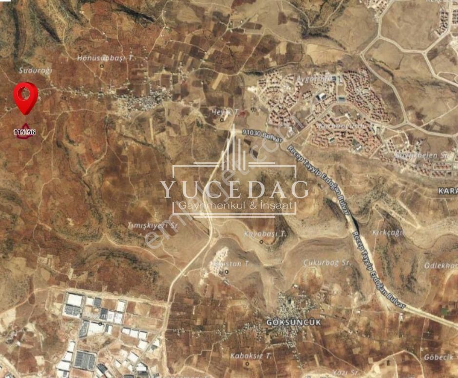 Gaziantep Karacaburç İmara Yakın Uygun 1.000m2 Satılık Fıstık Bahçesi........ - Görsel 5