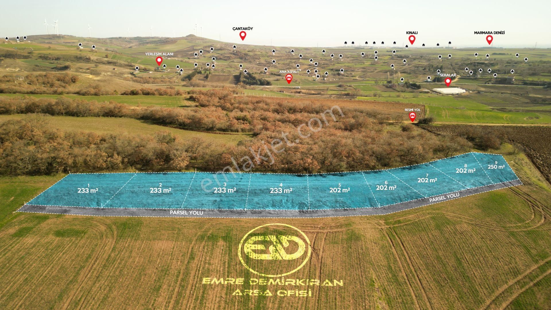 Silivri Değirmenköy İsmetpaşa Satılık Tarla Silivri Değirmenköy'de Doğanın Tam Kalbinde 202 M² Satılık Tarla