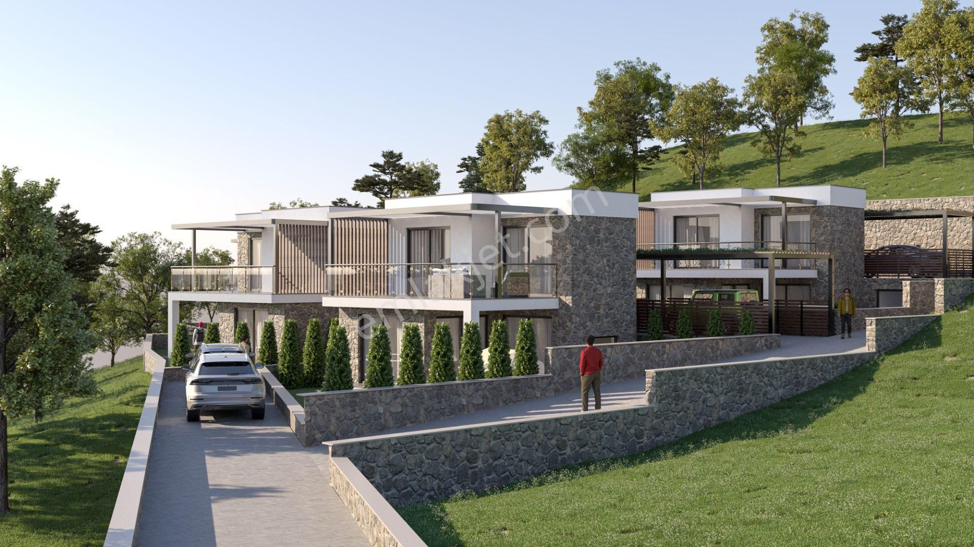 Bodrum Peksimet Satılık Villa Bodrum Gümüşlük Peksimet Projeden Satılık 3+1 Vill