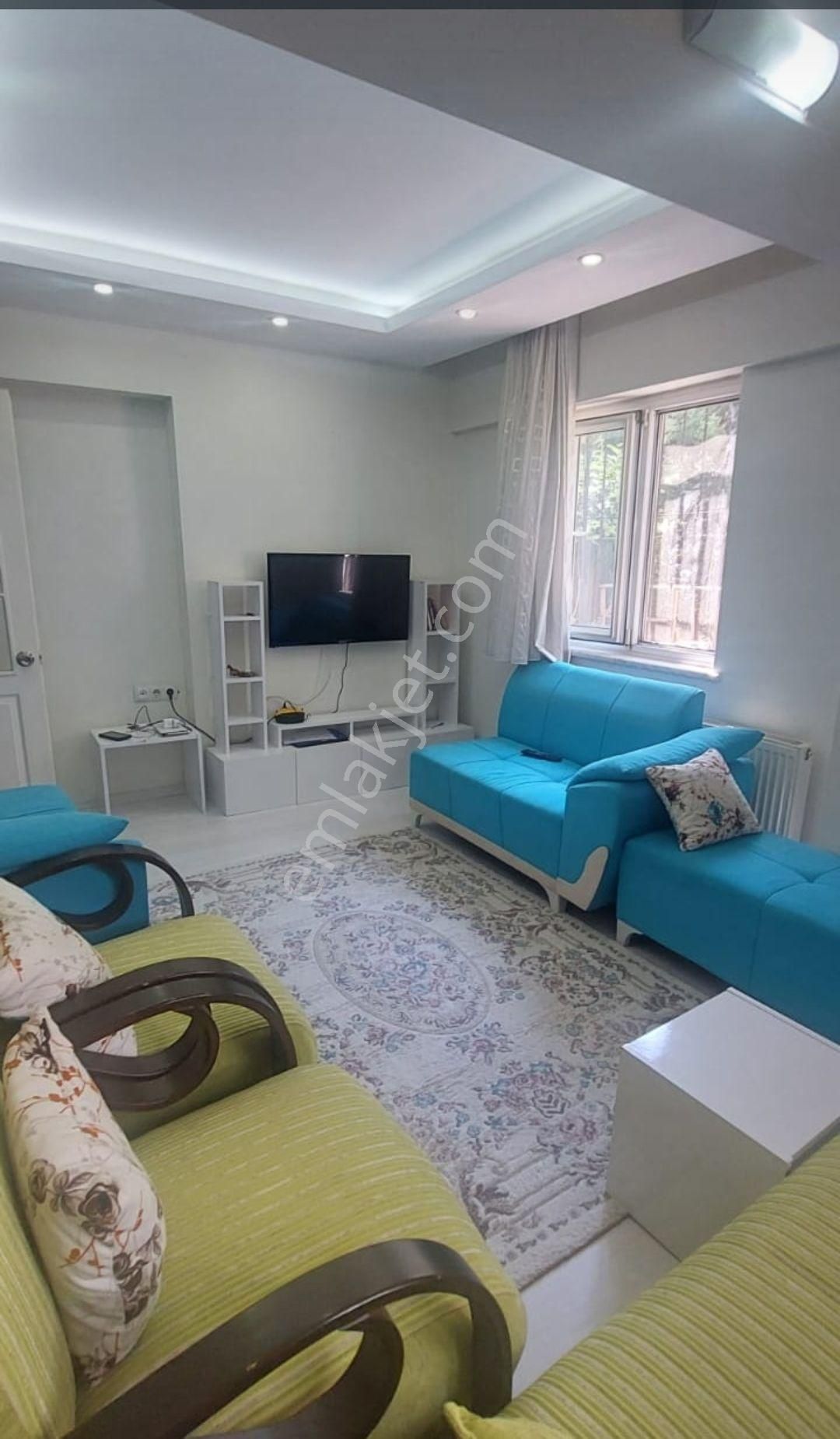 Merkezefendi Akkonak Satılık Residence Akkonak Mah 2+1 80m2 Eşyalı Satılık Bahçe Katı 1.800.000₺