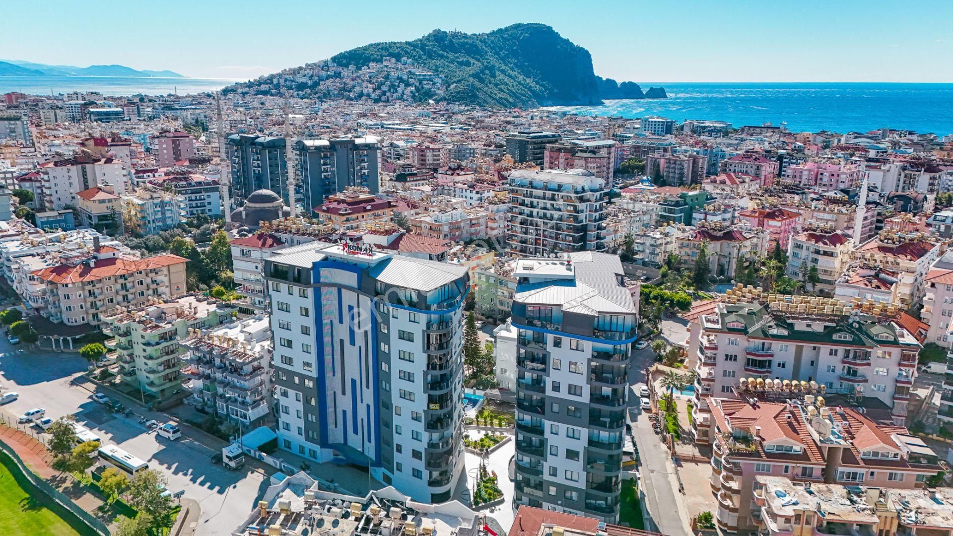 Alanya Kızlar Pınarı Satılık Daire Alanya Cleopatra 2+1 80m2 Full Aktiviteli Lüks Satılık Daire !