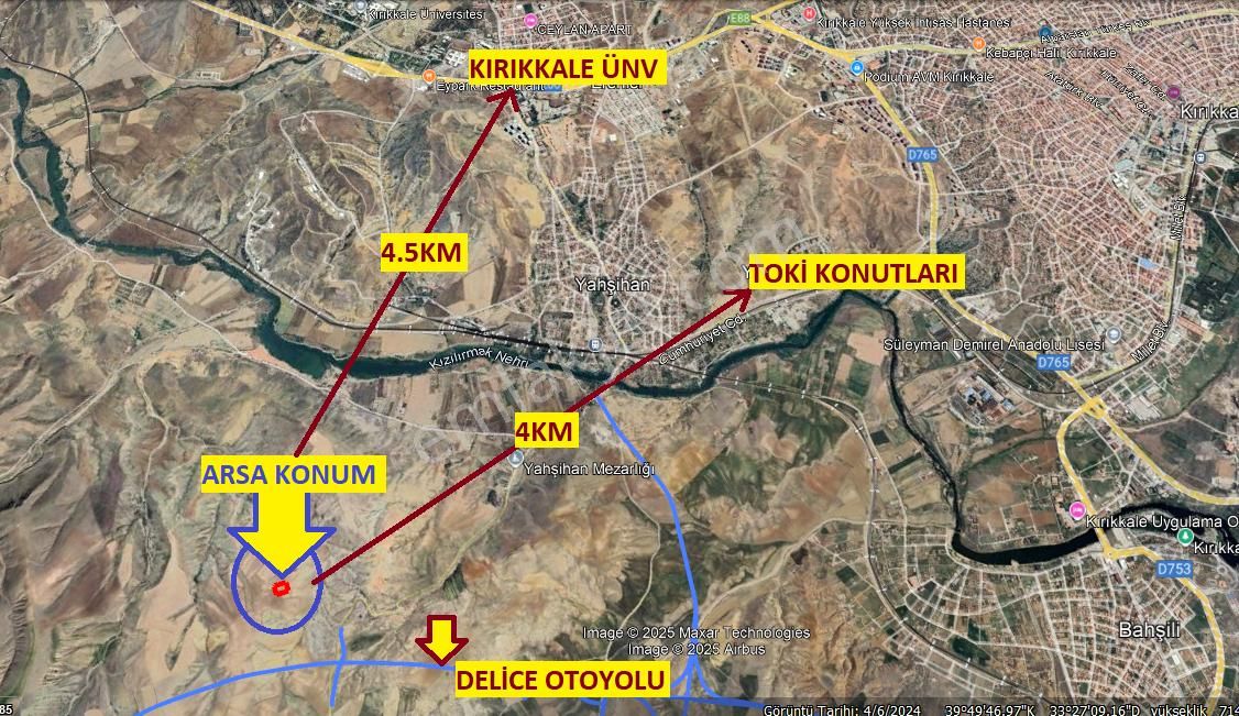 Yahşihan Kadıoğlu Satılık Konut İmarlı En Karlı Yatırım Fırsatlarını Kaçırmayın!! 456 M2 13 Dairelik Cazip Arsalar