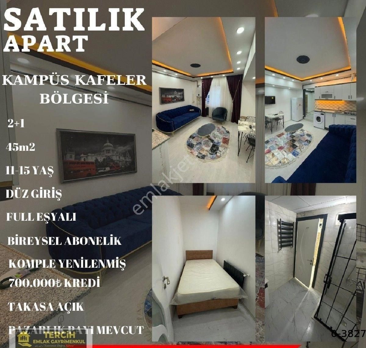 Pamukkale Zeytinköy Satılık Daire Kafeler Bölgesi Yakını Satılık Apart