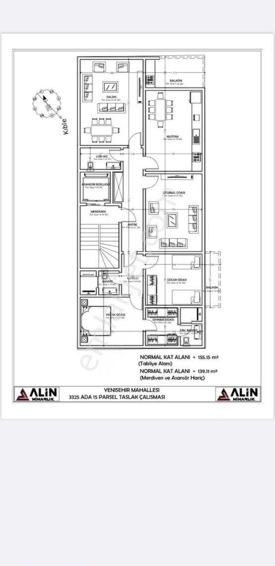 Karaman Merkez Yenişehir Satılık Konut İmarlı Yeni Şehir Mahallesinde Satılık Projesi Çizik Arsa