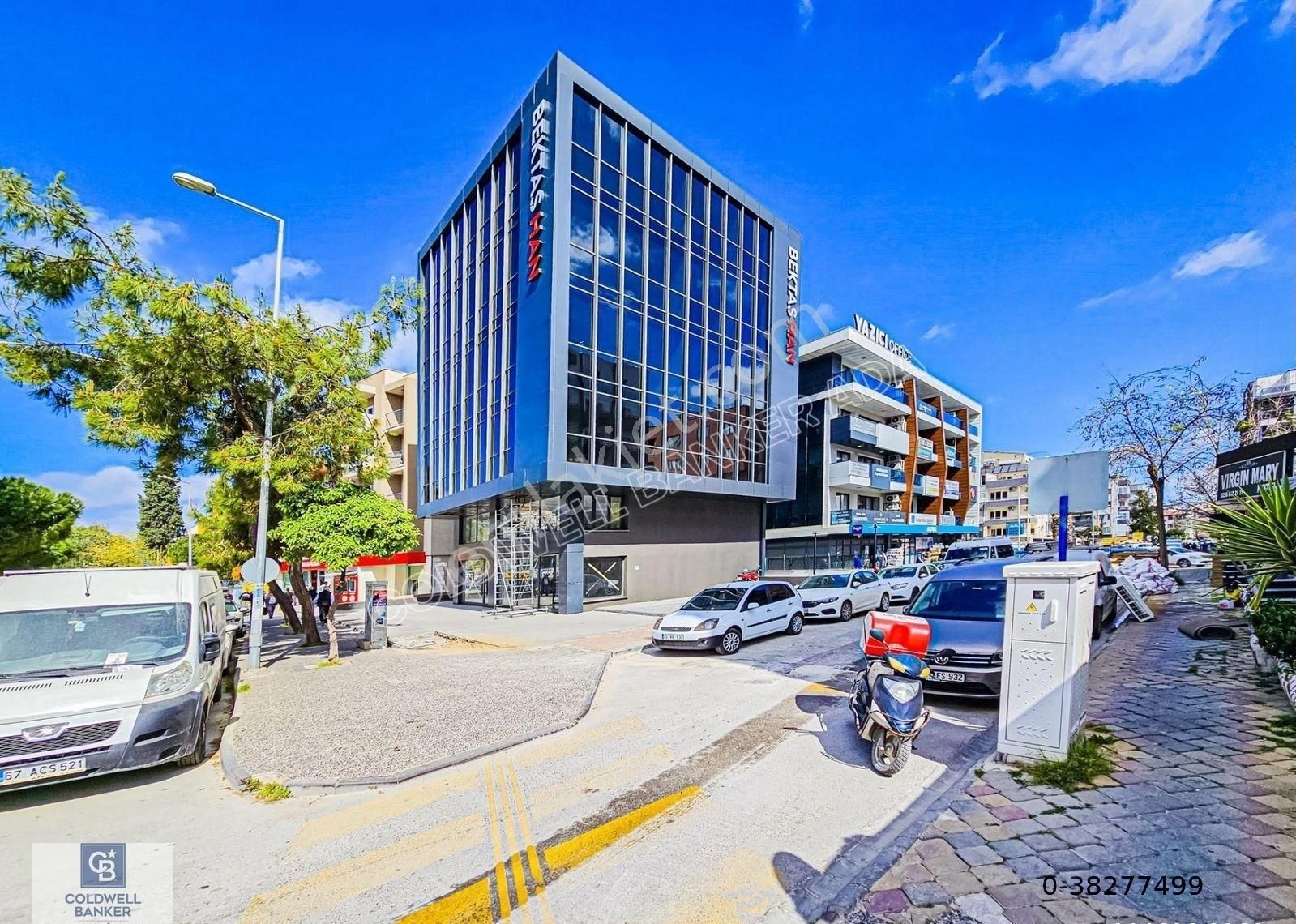 Kuşadası Şehir Merkezinde Yeni Binada 1+1 Kiralık Ofis