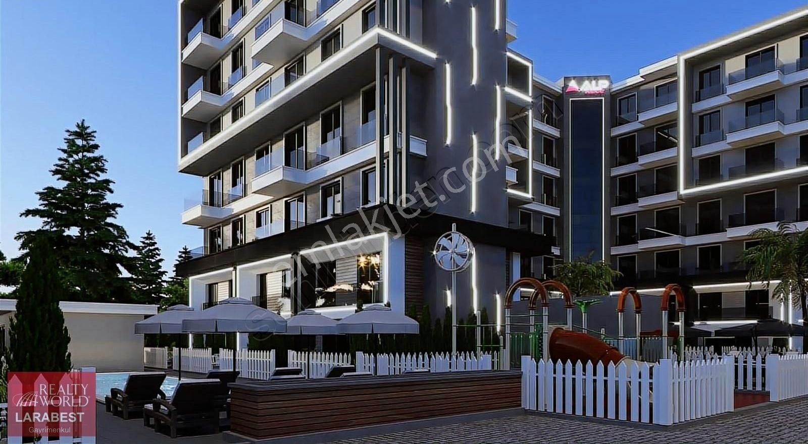 Aksu Altıntaş Satılık Residence Alp Concept Rezidans 2+1 Satılık Daire