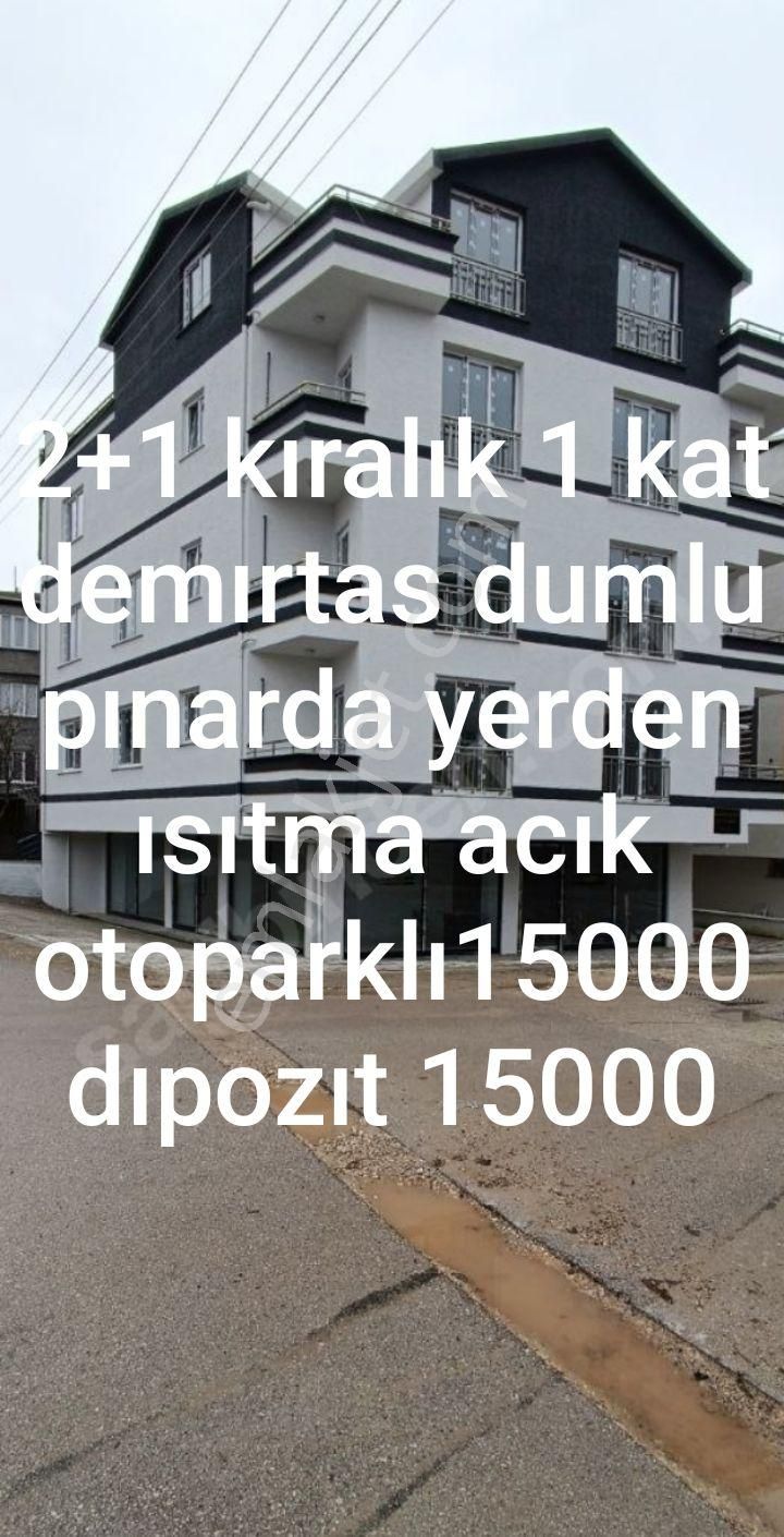 Osmangazi Demirtaş Dumlupınar Kiralık Daire Osmangazı Demırtas Dumlu Pınarda 1 Kat 100 M Balkonlu Acık Otoparklı 2+1