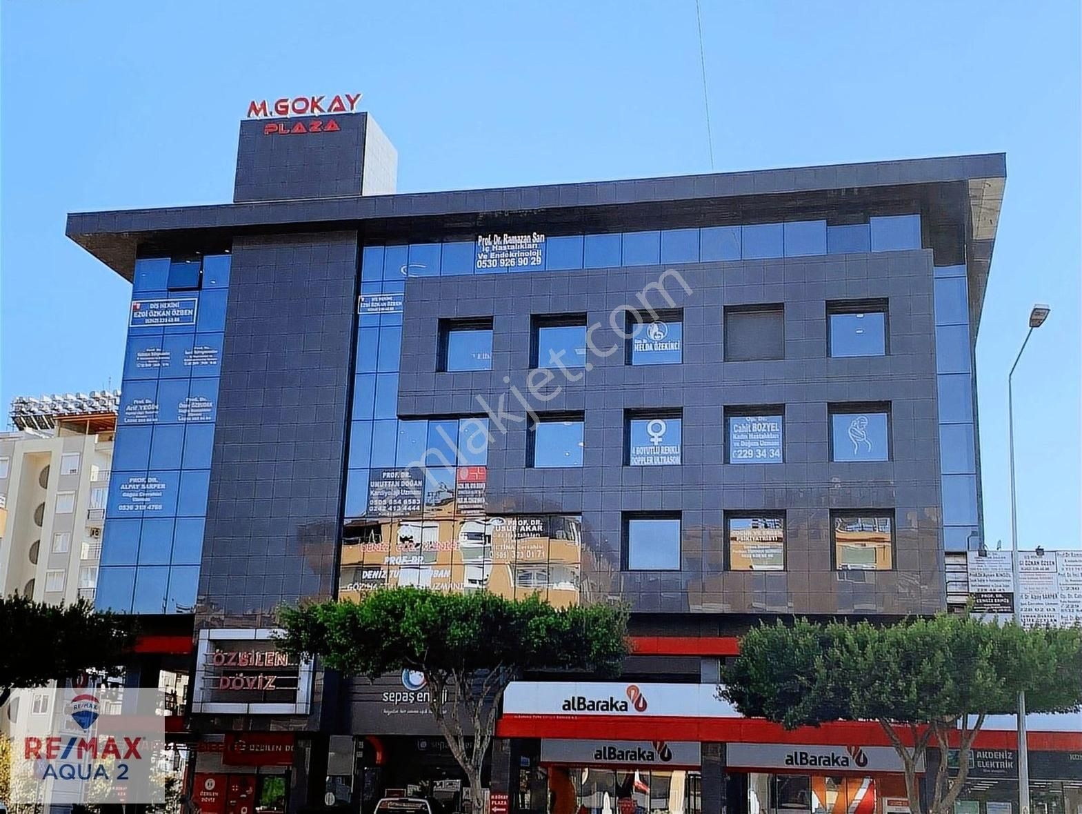 Konyaaltı Arapsuyu Satılık Ofis Konyaaltı Arapsuyu Gökay Plaza'da Satılık 3+1 Eşyasız Lüks Ofis