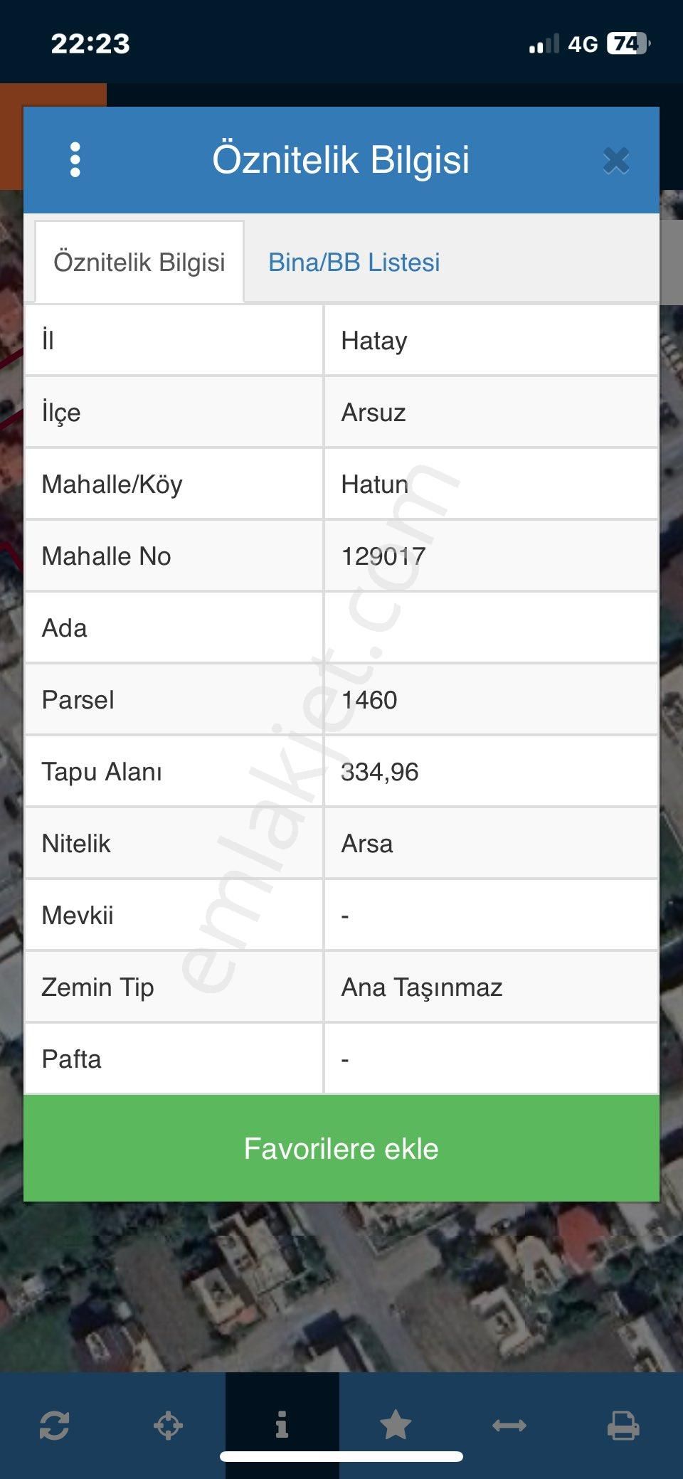 Arsuz Karaağaç Cumhuriyet Satılık Konut+Ticaret Alanı 20 Metrelik Yol Üstü Satılık Parsel