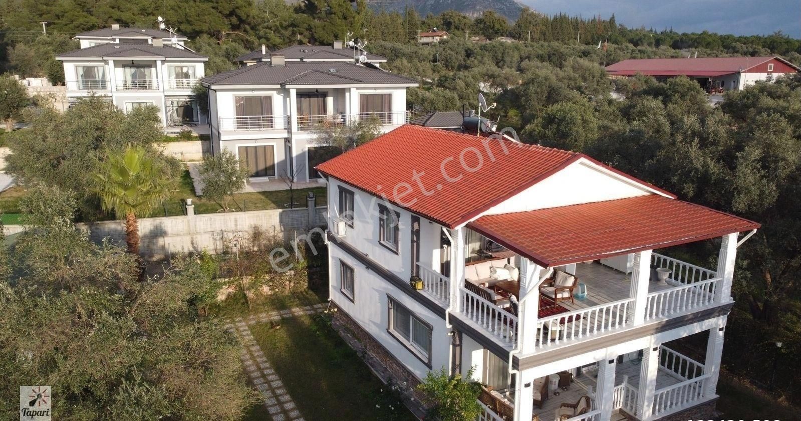 Köyceğiz Zeytinalanı Satılık Villa Tapari Den Zeytinalanın Da Satılık Göl Manzaralı Havuzlu Villa