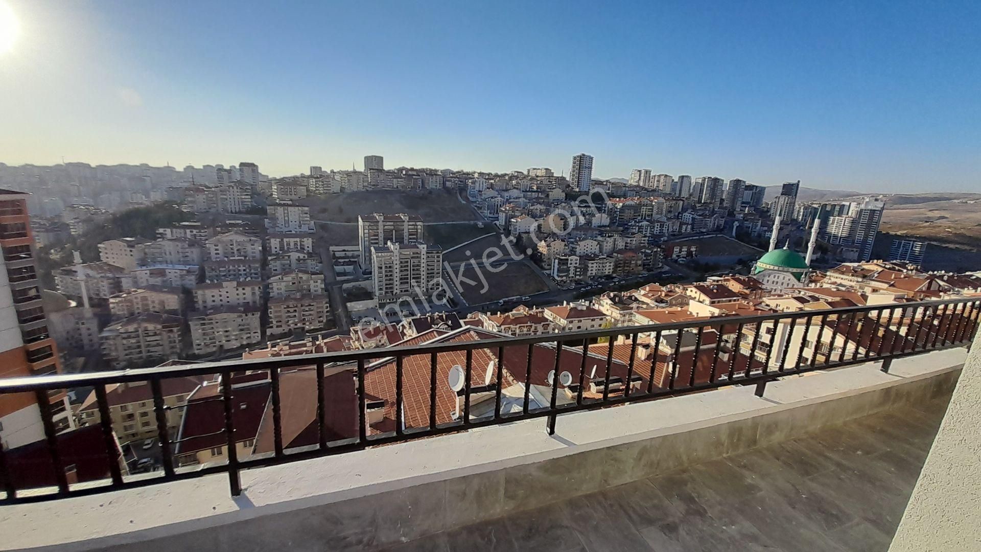 Yayla'da 6.katta 5+1 Açık Teraslı Asansörlü Ankara Manzaralı Satılık Dubleks - Görsel 22