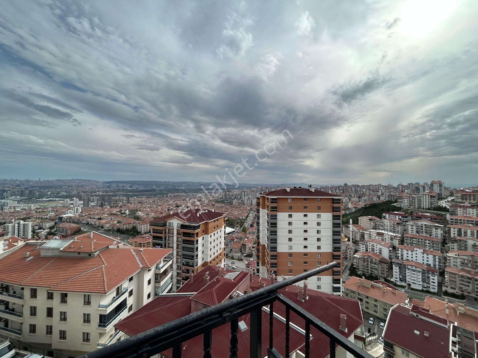 Yayla'da 6.katta 5+1 Açık Teraslı Asansörlü Ankara Manzaralı Satılık Dubleks - Görsel 29