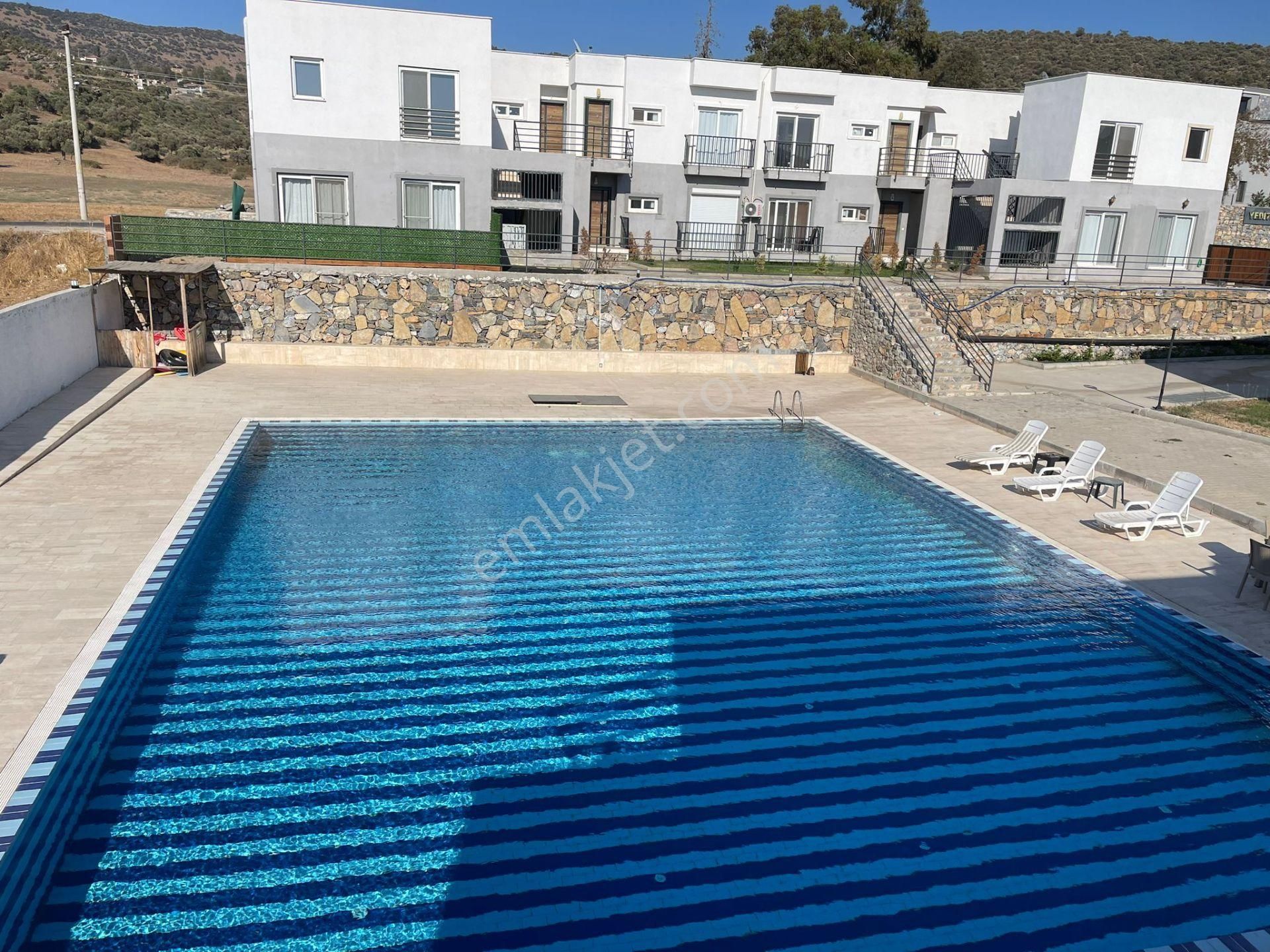 Milas Dörttepe Kiralık Daire Bodrum Dörttepe Havuzlu Site İçi Kiralık Bahçe Katı 3+1