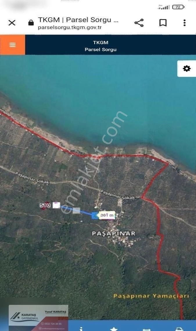 Orhangazi Paşapınar Köyünde Göl Manzaralı Kupon Arazi - Görsel 7