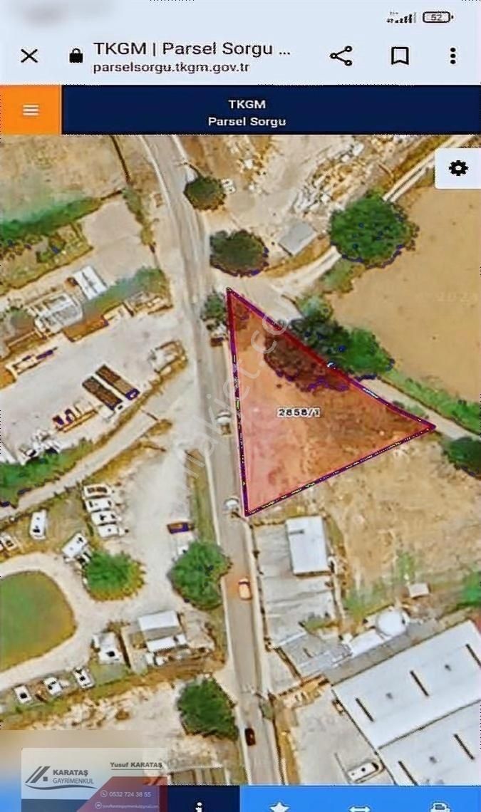 Alaaddinbey Çalı Anayoluna Cephe Acil Satılık Kupon Arazi - Görsel 4