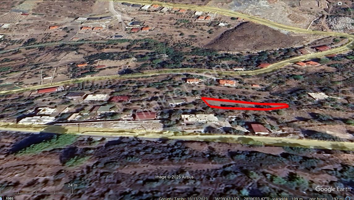 Marmaris Söğüt Mah Köy Yerleşim Alanı Kırsal Kesim 640m²acil Satılık Tarla - Görsel 6