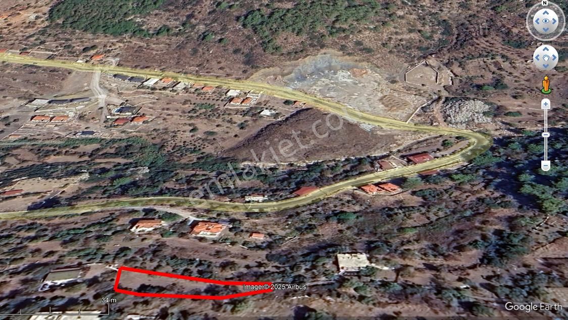 Marmaris Söğüt Mah Köy Yerleşim Alanı Kırsal Kesim 640m²acil Satılık Tarla - Görsel 8
