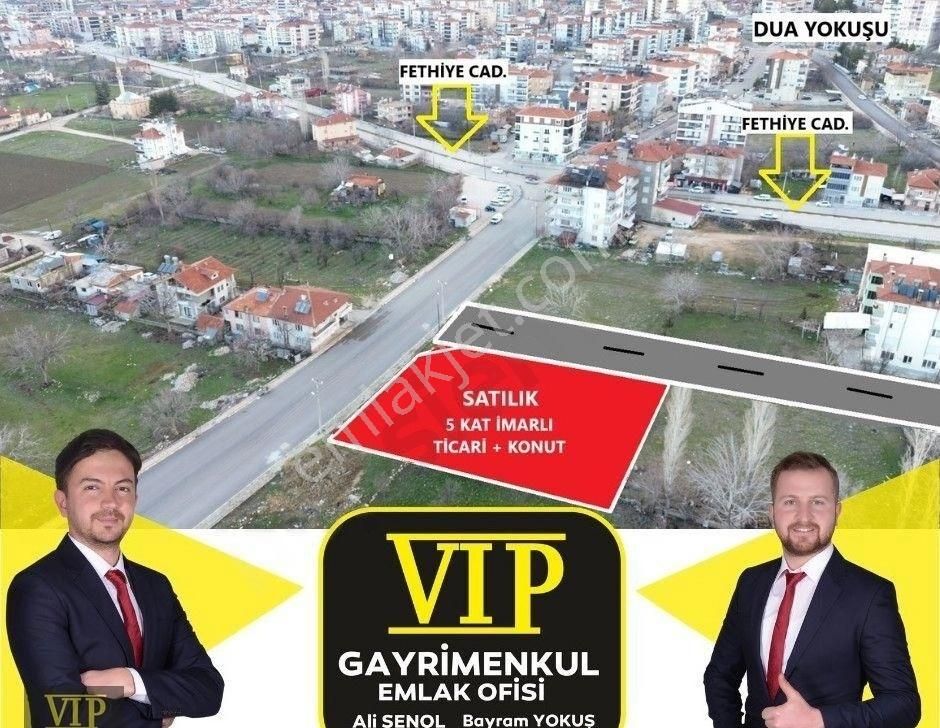 Elmalı Yeni Satılık Konut İmarlı Vip Gayrimenkul' Den Anayol Kenarı 5 Kat Ticari Konut İmar Arsa