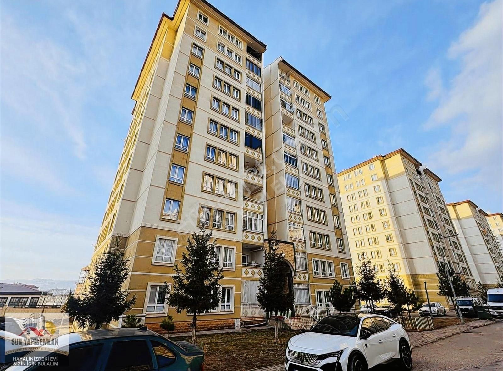 Sivas Merkez Huzur Satılık Daire Sun Yapı Emlaktan Özbelsan Tokide 3+1 Satılık Daire