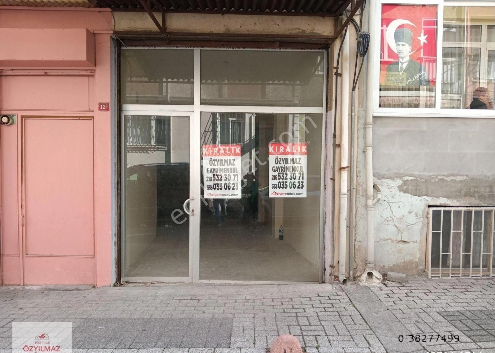 Üsküdar Valide-i Atik Kiralık Dükkan & Mağaza Üsküdar Özyılmaz Dan 45 M2 Kiralık Dükkan