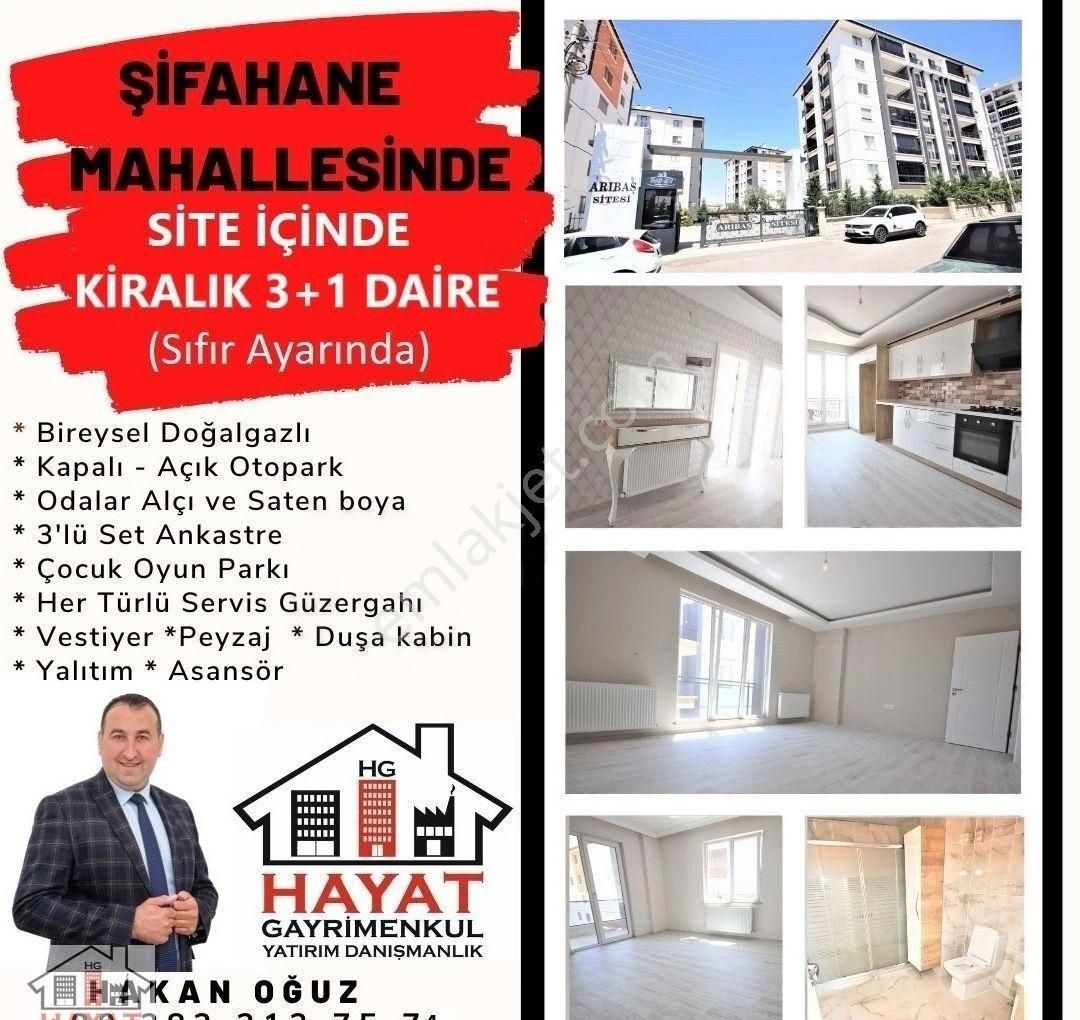 Aksaray Merkez Şifahane Kiralık Daire Şifahane Mah.site İçerisinde Sıfır Ayarında Kiralık 3+1 Daire