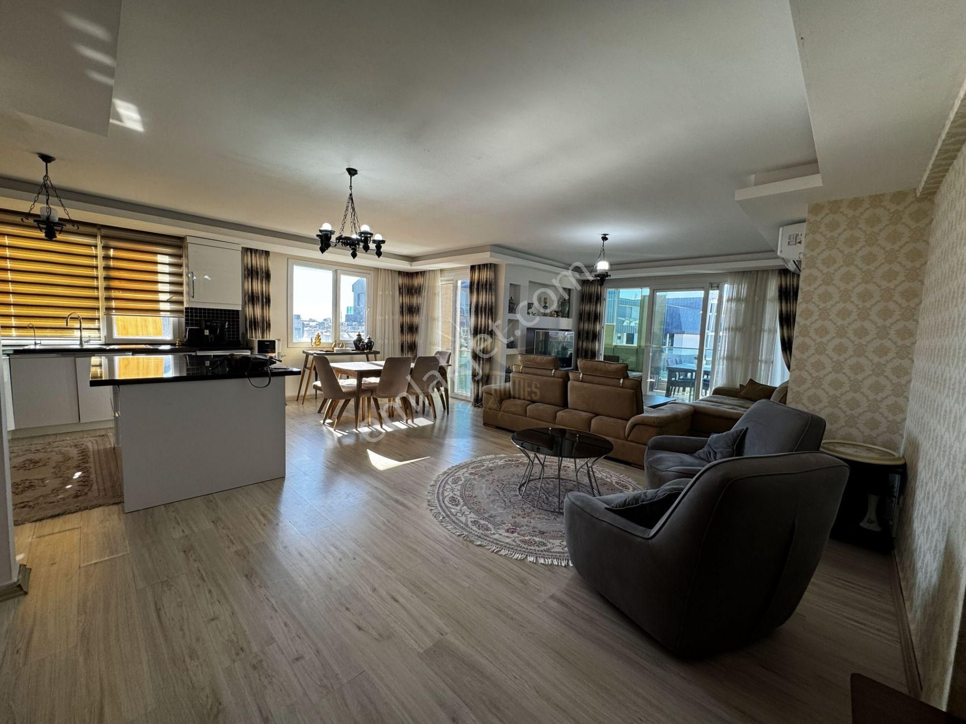 Alanya Oba Mahallesin De 250m², 4+1 Full Eşyalı Lüks Satılık Daire - Görsel 8