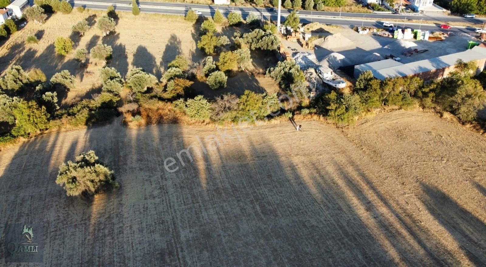 Güzelbahçe Çamlı Satılık Tarla Çamlı Gayrimenkulkden Satılık Ana Caddeye 80 Metre Tarla