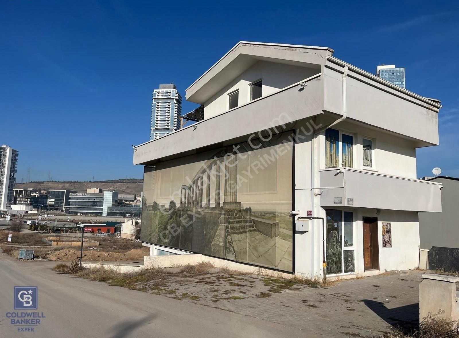 Ankara Çankaya Kiralık Villa (İşyeri) Çankaya/yenikent'de Kiralık 4 Katlı Köşe İşyeri