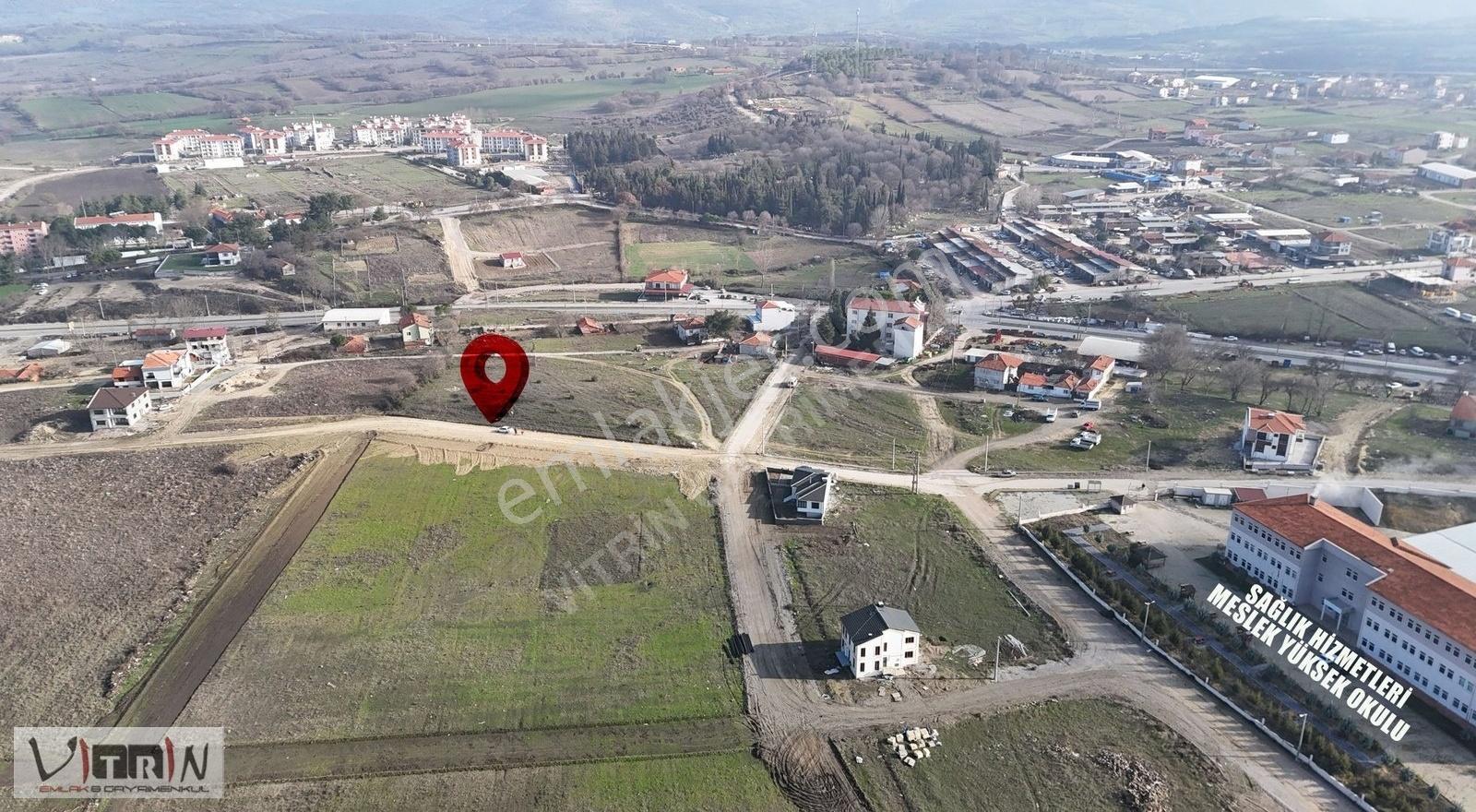 Vitrinden Yüksek Okula 190 M Mesafede 235 M2 İmarlı Arsa - Görsel 5