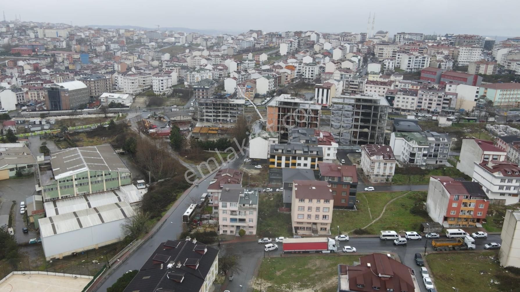 Arnavutköy Arnavutköy Merkez Satılık Konut İmarlı Arnavutköy Merkez'de Çift Dairelik İnşaata Hazır 243 M2 Arsa