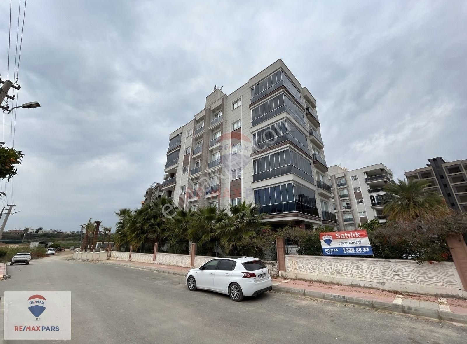 Mezitli Davultepe Satılık Daire Remax Pars'tan Davultepe'de Geniş Oturumlu Bahçe Katı 3+1